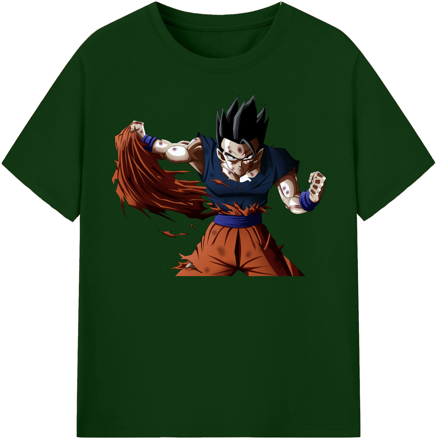 （画像用） ドラゴンボール ベジータ四世（Bejīta Yonsei）DRAGON BALL Vegeta IV 綿100％半袖Tシャツ（フロントプリント）